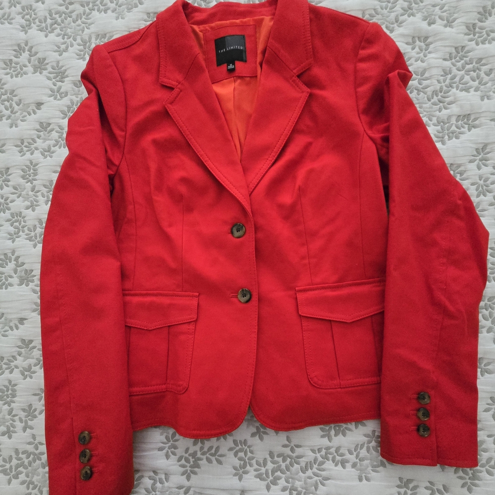The Limited  Women's Red Orange  Blazer M